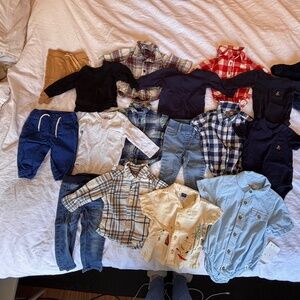 Baby Boy Bundle (gap, noppies, old navy, george, little earthling)